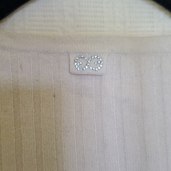 90s Escada Knit Chevron Top - Picture 3 of 5